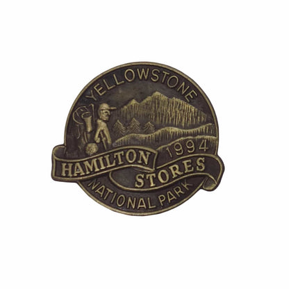 HAMILTON STORES ピンズ イエローストーン国立公園 留め具付き