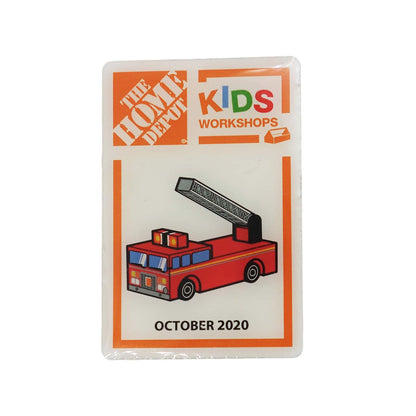 THE HOME DEPOT KIDS WORKSHOPS はしご車 ピンズ 留め具付き