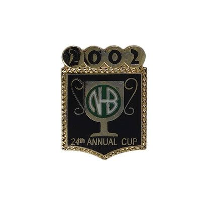 NHB CUP 2002 サッカー ピンズ 留め具付き