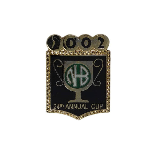 NHB CUP 2002 サッカー ピンズ 留め具付き