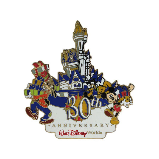 Walt Disney World ピンズ 30th ANNIVERSARY ディズニー 留め具付き