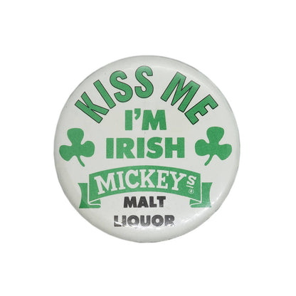 Mickey's MALT LIQUOR ミッキーズ ビール 缶バッジ