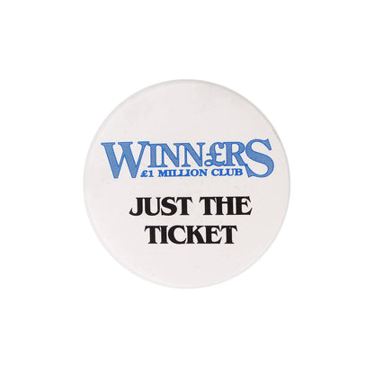 WINNERS £1 MILLION CLUB 缶バッジ バッチ