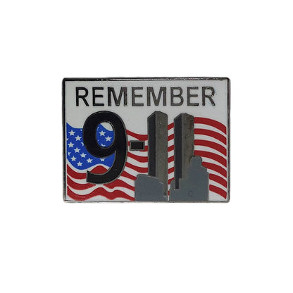 REMEMBER 9.11 ピンズ 留め具付き