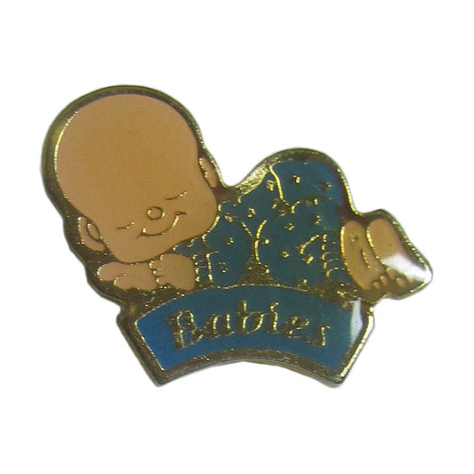 ピンズ Babies 赤ちゃん フランス 留め具付き ピンバッジ