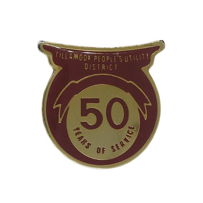 TILLAMOOK PEOPLE'S UTILITY DISTRICT ピンズ 留め具付き