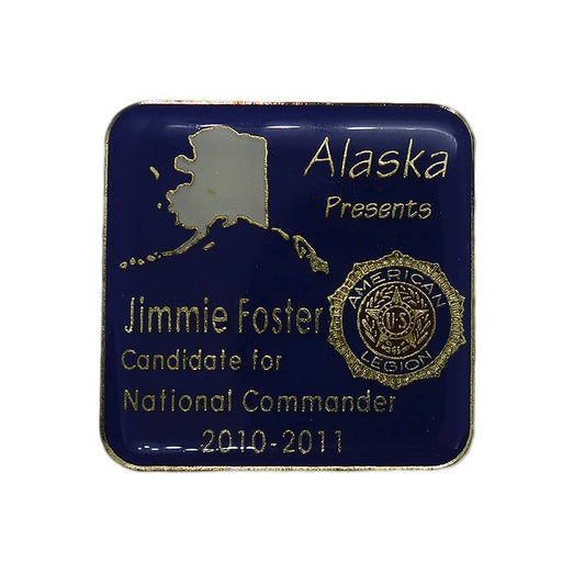 American Legion ピンズ Alaska 留め具付き