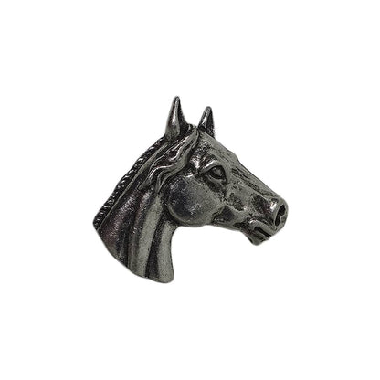 JJ 馬 ピンズ 動物 JONETTE JEWELRY 留め具付き