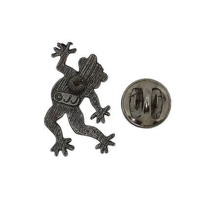 JJ ダンシングフロッグ ピンズ 蛙 カエル JONETTE JEWELRY 留め具付き