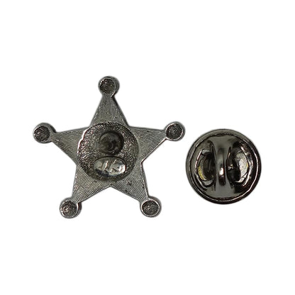 JJ SHERIFF ピンズ 保安官 JONETTE JEWELRY 留め具付き