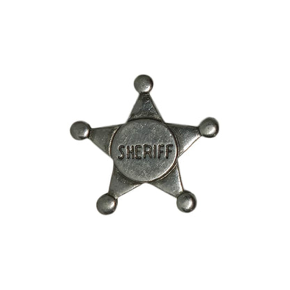 JJ SHERIFF ピンズ 保安官 JONETTE JEWELRY 留め具付き