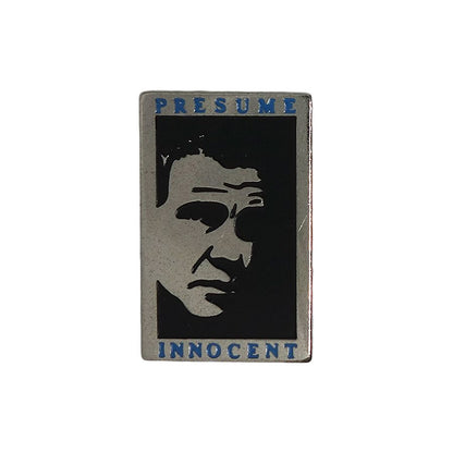 映画 推定無罪 ピンズ PRESUME INNOCENT　留め具付き