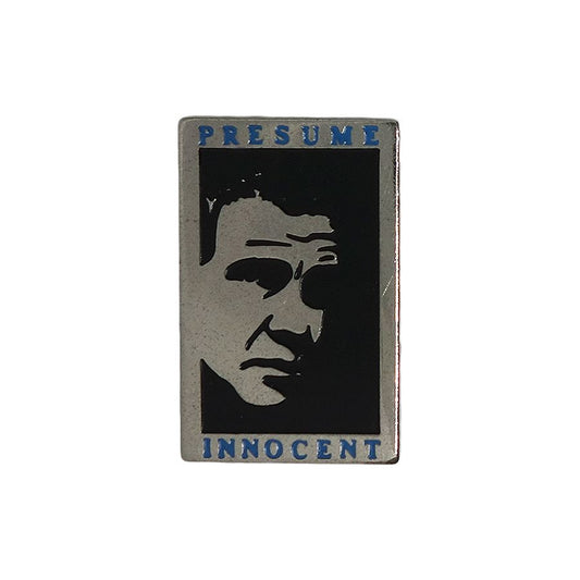 映画 推定無罪 ピンズ PRESUME INNOCENT　留め具付き