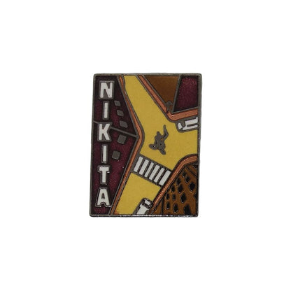 NIKITA ピンズ 映画 ニキータ 留め具付き