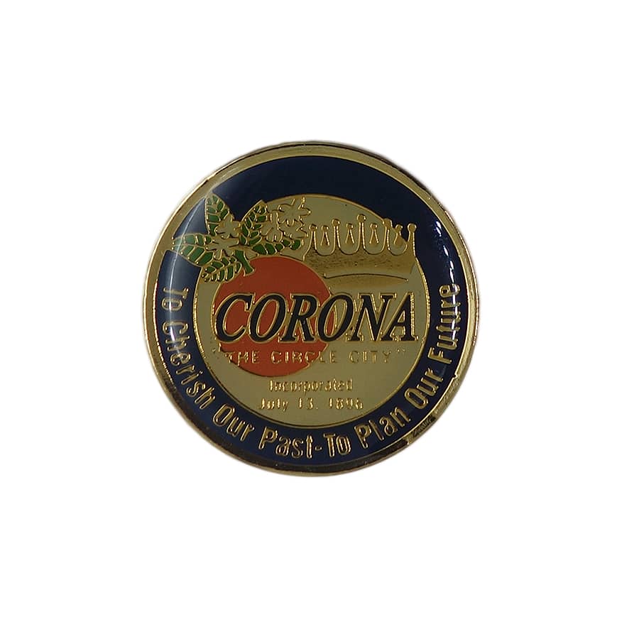 カリフォルニア州 コロナ ピンズ CORONA 留め具付き