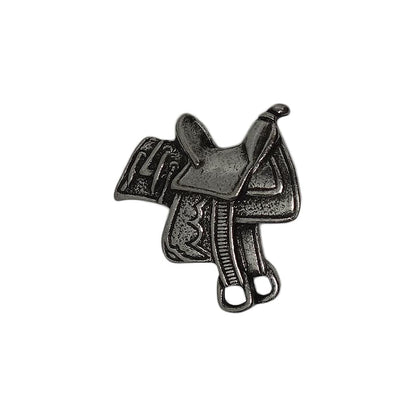 JJ 鞍 ピンズ サドル 馬具 JONETTE JEWELRY 留め具付き