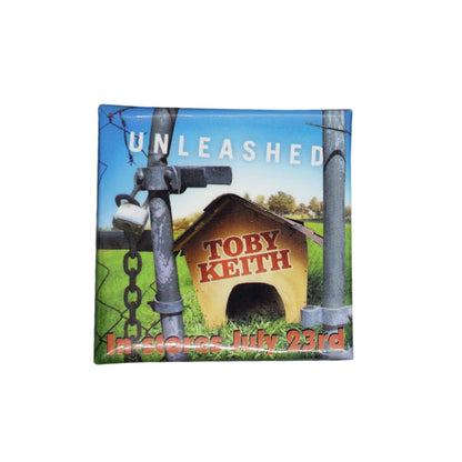 Toby Keith トビー・キース 缶バッジ UNLEASHED プロモーション