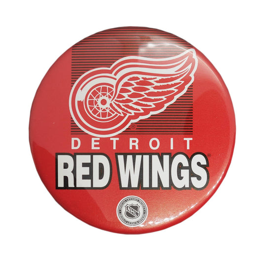 NHL Detroit Red Wings デトロイト・レッドウィングス 缶バッジ