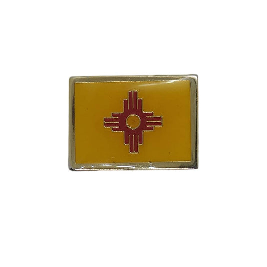 ニューメキシコ州旗 ピンズ NEW MEXICO 留め具付き