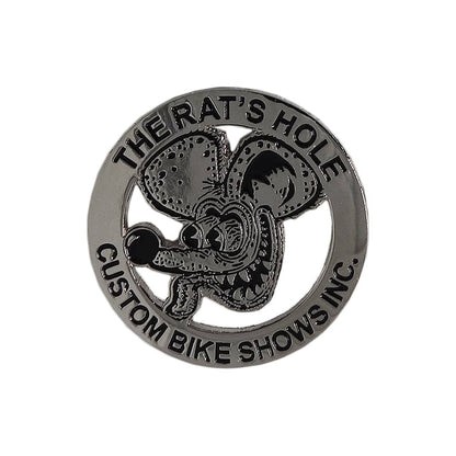 THE RAT'S HOLE CUSTOM BIKE SHOWS バイカー ピンズ 留め具付き