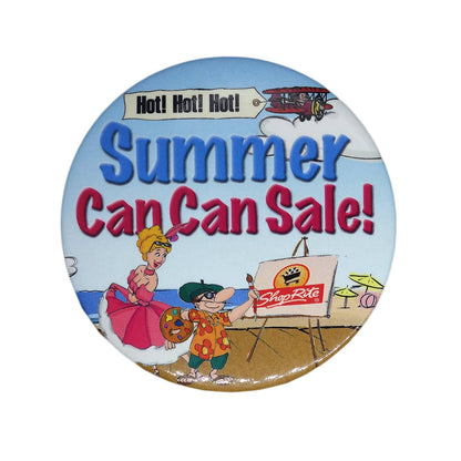 ShopRite スーパーマーケット 缶バッジ バッチ Summer Can Can Sale!