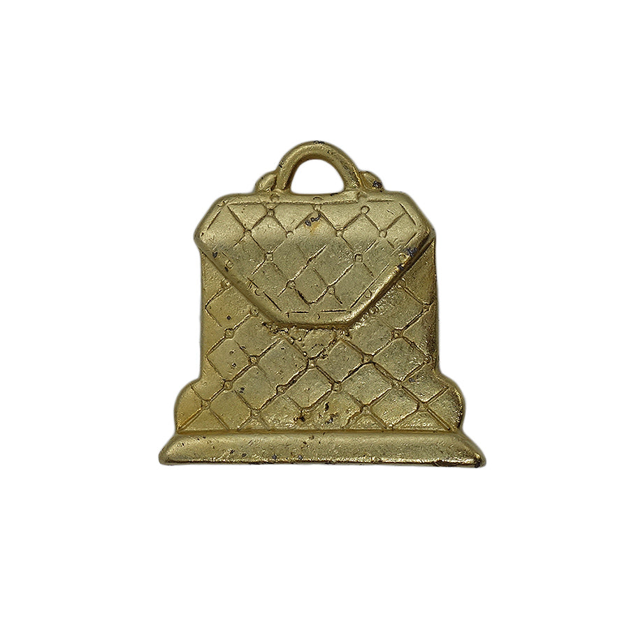 バッグ ピンズ 金色 留め具付き