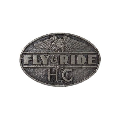 H.O.G. バイカー ピンズ FLY & RIDE ハーレーオーナーズグループ 留め具付き