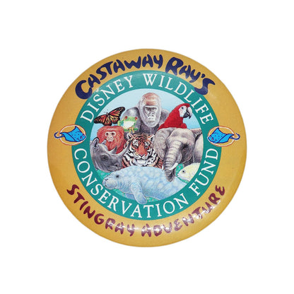 Disney Wildlife Conservation Fund 缶バッジ ディズニー
