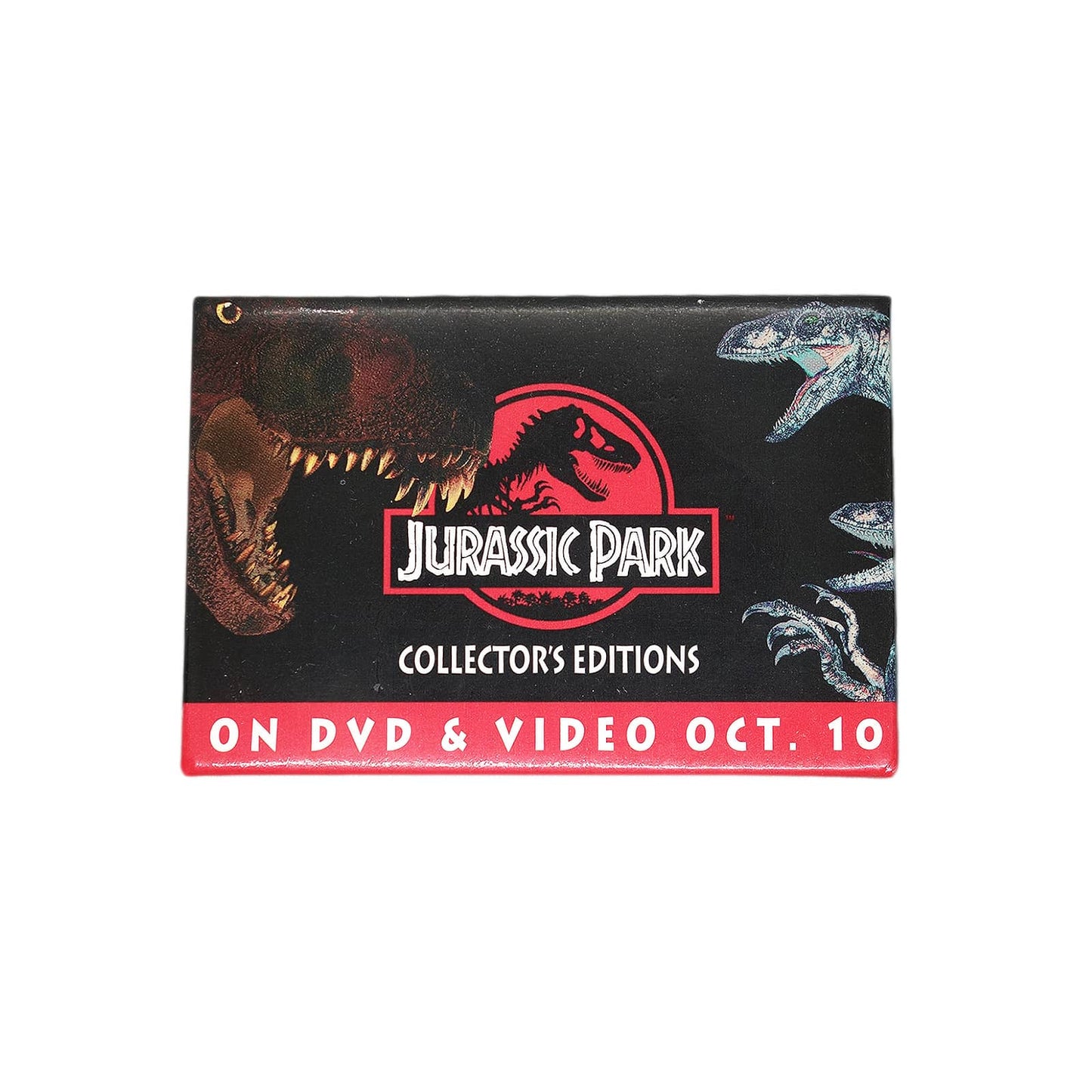 映画 Jurassic Park ジュラシックパーク 缶バッジ バッチ プロモーション