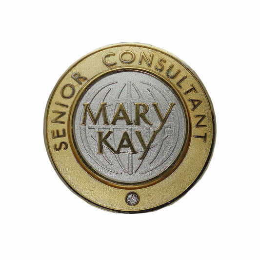 MARY KAY メアリー・ケイ ピンズ SENIOR CONSULTANT 留め具付き