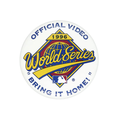 1996 World Series メジャーリーグベースボール 缶バッジ プロモーション