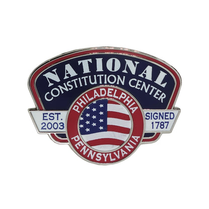 NATIONAL CONSTITUTION CENTER ピンズ 国立憲法センター 留め具付き