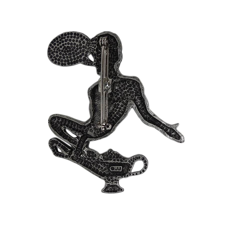 ランプの魔人 ブローチ JONETTE JEWELRY