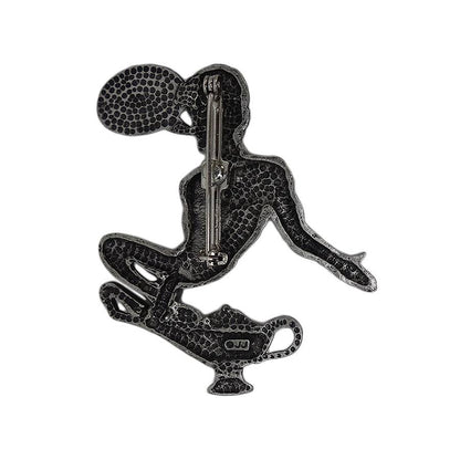 ランプの魔人 ブローチ JONETTE JEWELRY