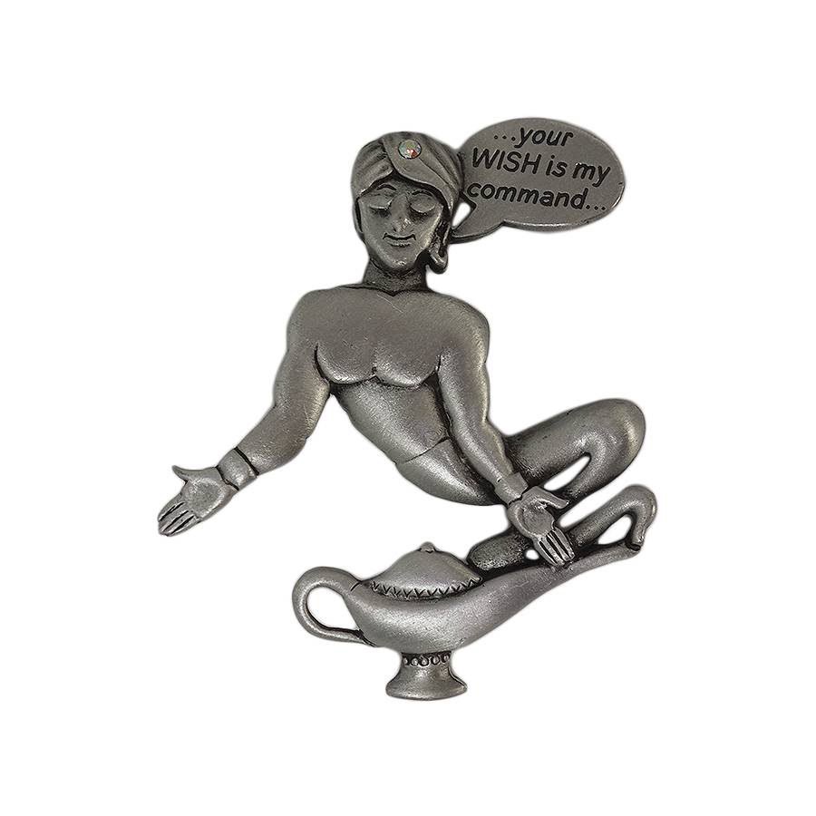 ランプの魔人 ブローチ JONETTE JEWELRY