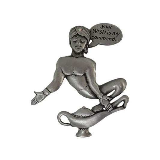ランプの魔人 ブローチ JONETTE JEWELRY