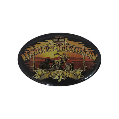 HARLEY-DAVIDSON バイカー ピンズ HAWAII ハーレーダビッドソン 留め具付き