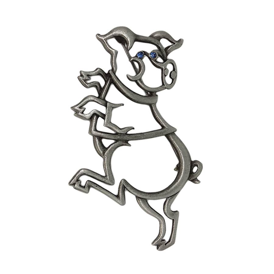 豚 ブローチ JONETTE JEWELRY