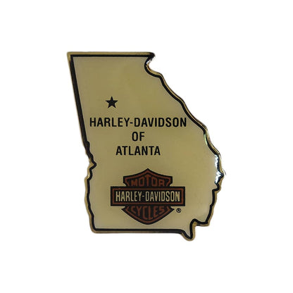 HARLEY-DAVIDSON OF ATLANTA ピンズ ハーレーダビッドソン 留め具付き
