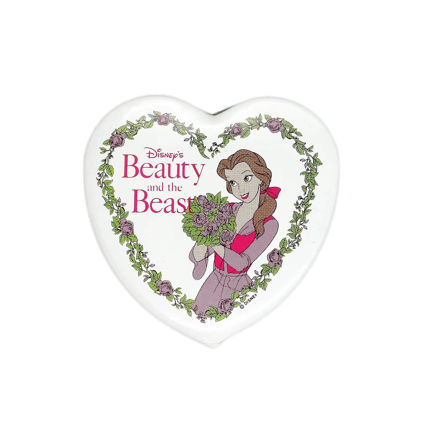 Disney ディズニーアニメ映画 Beauty and the Beast 美女と野獣 缶バッジ