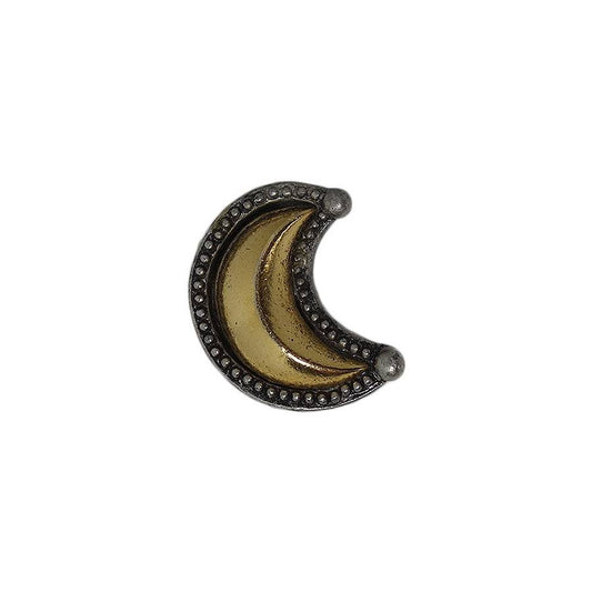 三日月 ピンズ JONETTE JEWELRY 留め具付き