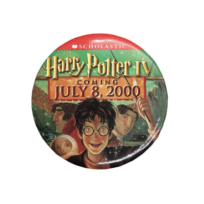 小説 Harry Potter IV ハリー・ポッターと炎のゴブレット 缶バッジ プロモーション