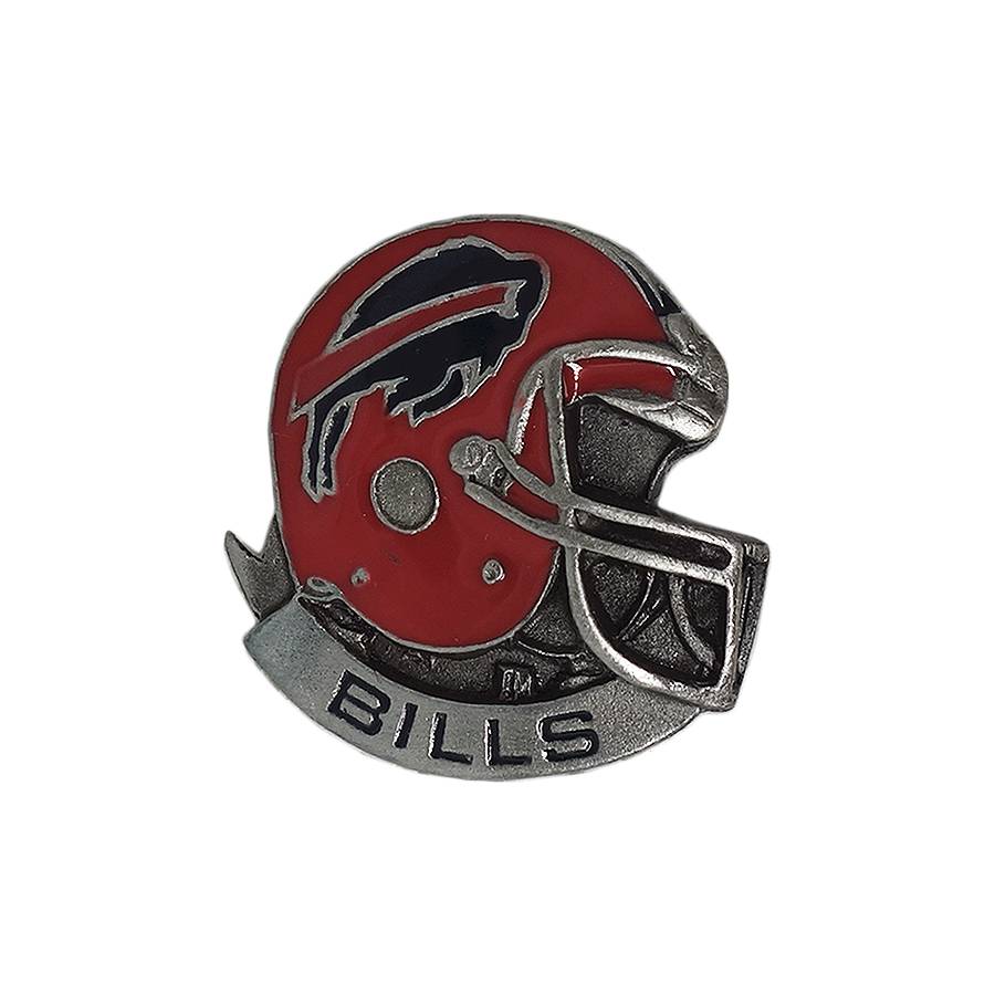 NFL バッファロー・ビルズ ピンズ BILLS フットボール ヘルメット 留め具付き