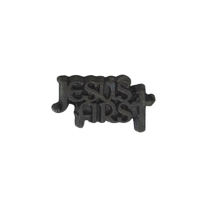JESUS FIRST ピンズ 留め具付き