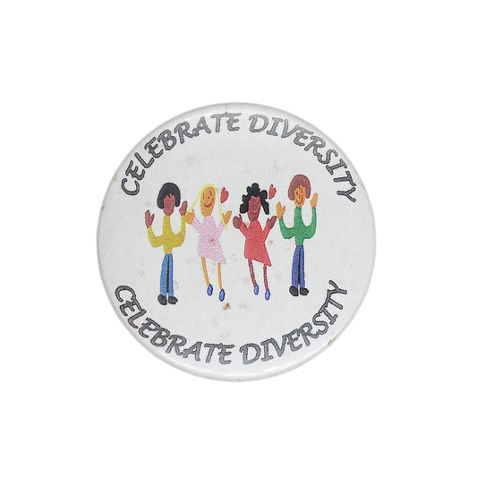 CELEBRATE DIVERSITY 缶バッジ バッチ