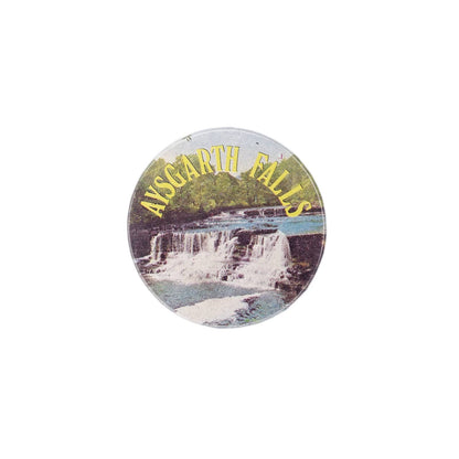 AYSGARTH FALLS エイスガースの滝 缶バッジ バッチ