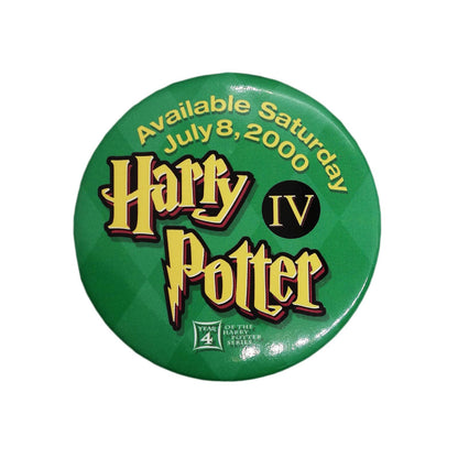 小説 Harry Potter IV ハリー・ポッターと炎のゴブレット 缶バッジ プロモーション