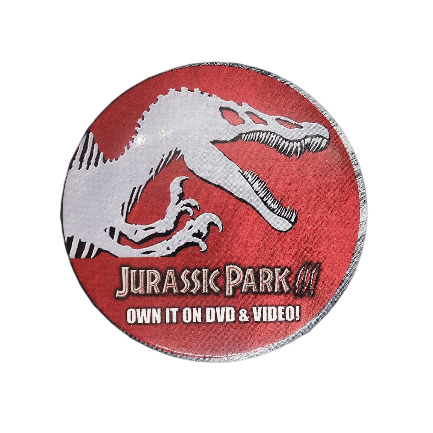 映画 Jurassic Park III ジュラシックパーク3 缶バッジ バッチ プロモーション