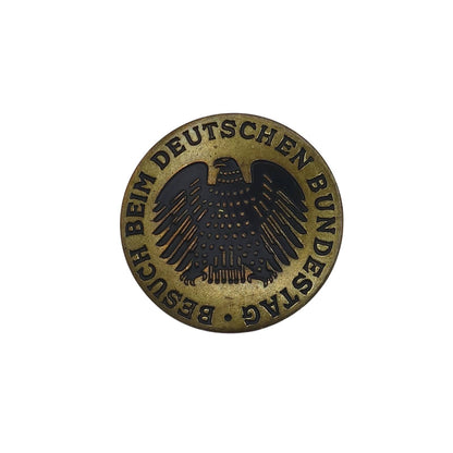 BESUCH BEIM DEUTSCHEN BUNDESTAG ドイツ連邦議会 ピンバッジ ブローチ