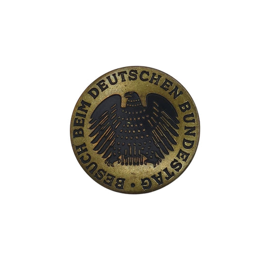BESUCH BEIM DEUTSCHEN BUNDESTAG ドイツ連邦議会 ピンバッジ ブローチ